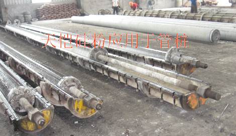 Application of TOPKEN silica fume in pipe pile concrete - without steam curing